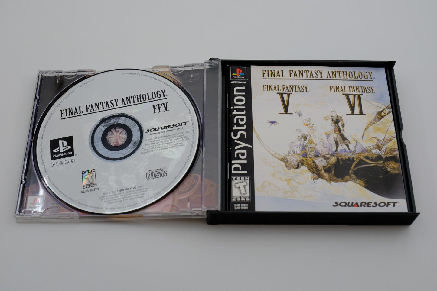 Final Fantasy Anthology Playstation 1 Complete