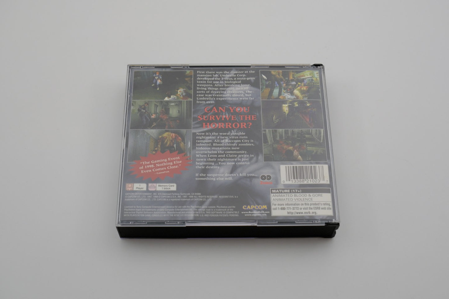Resident Evil 2 Playstation 1 Complete