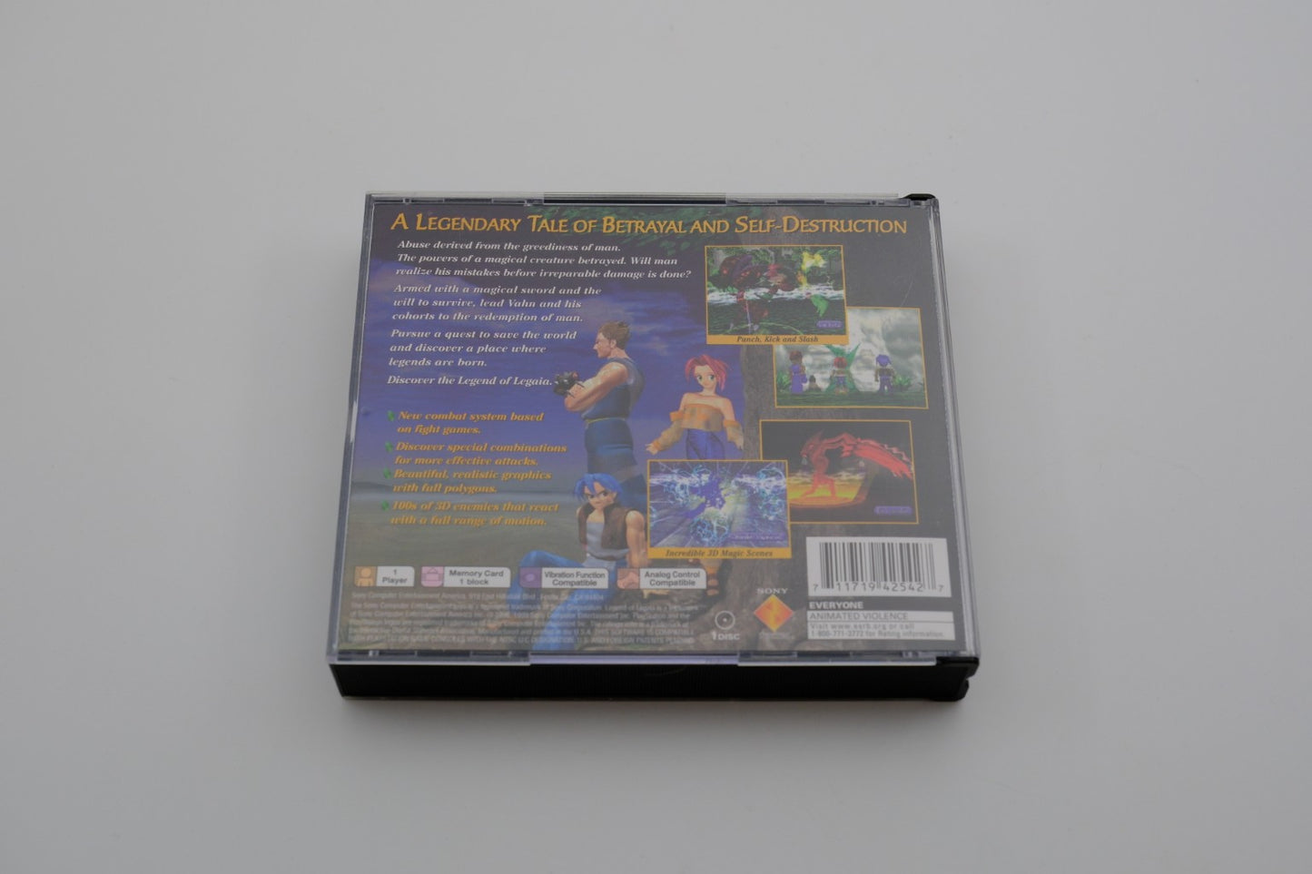 Legend of Legaia Playstation 1 Complete