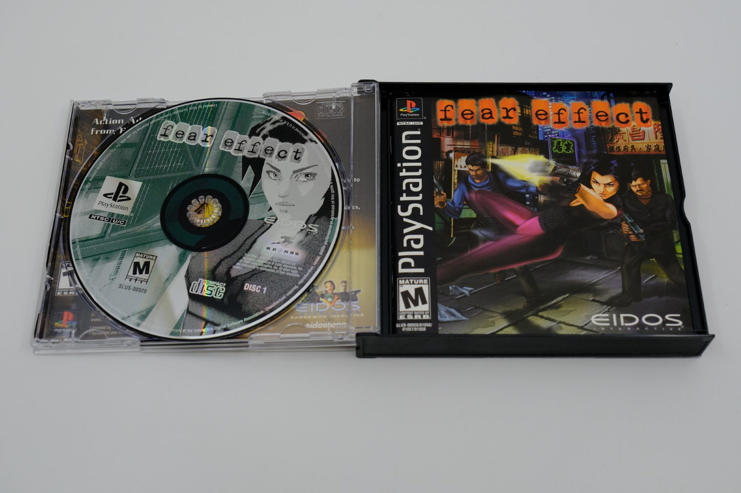 Fear Effect Playstation 1 Complete