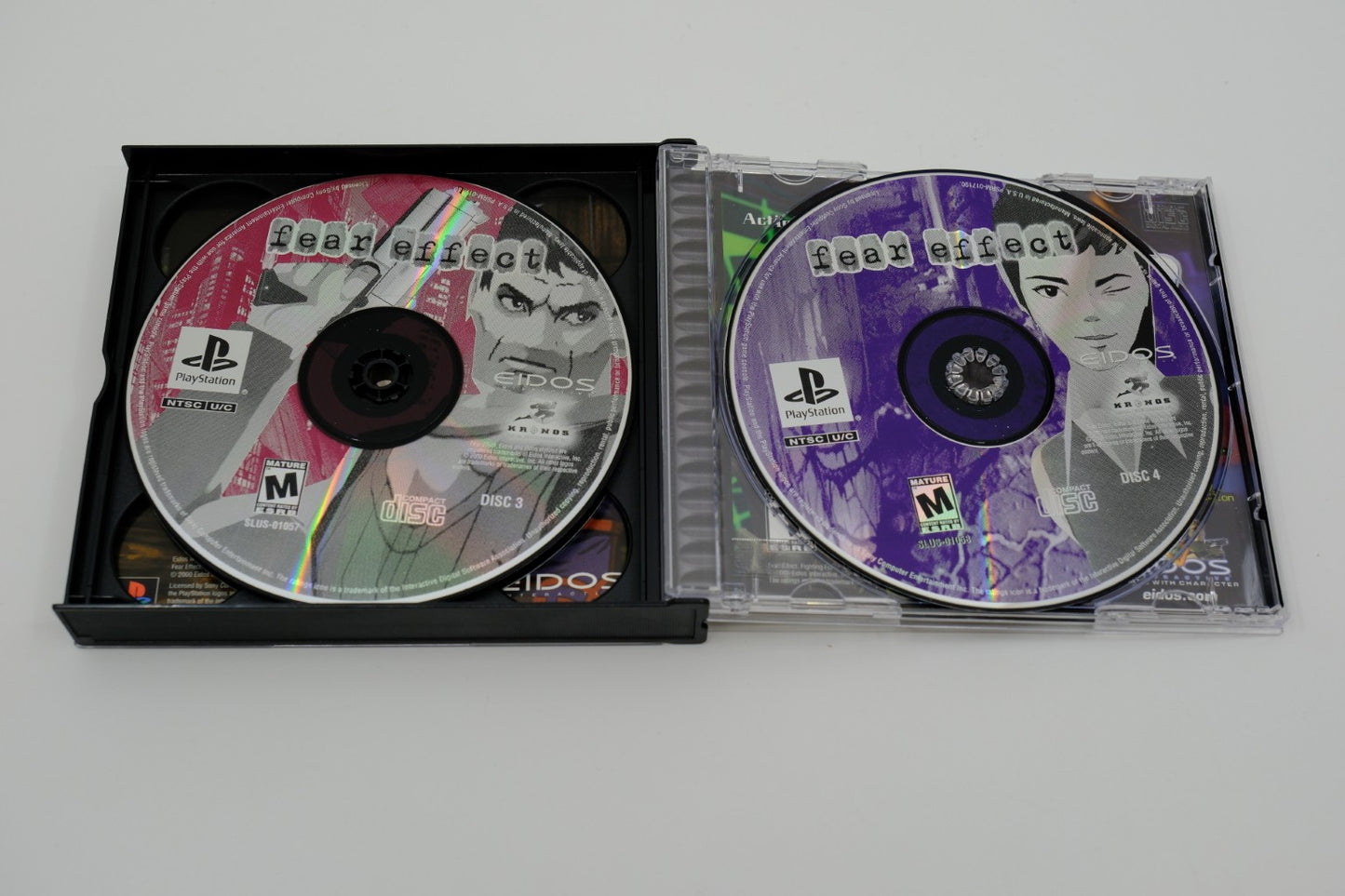 Fear Effect Playstation 1 Complete