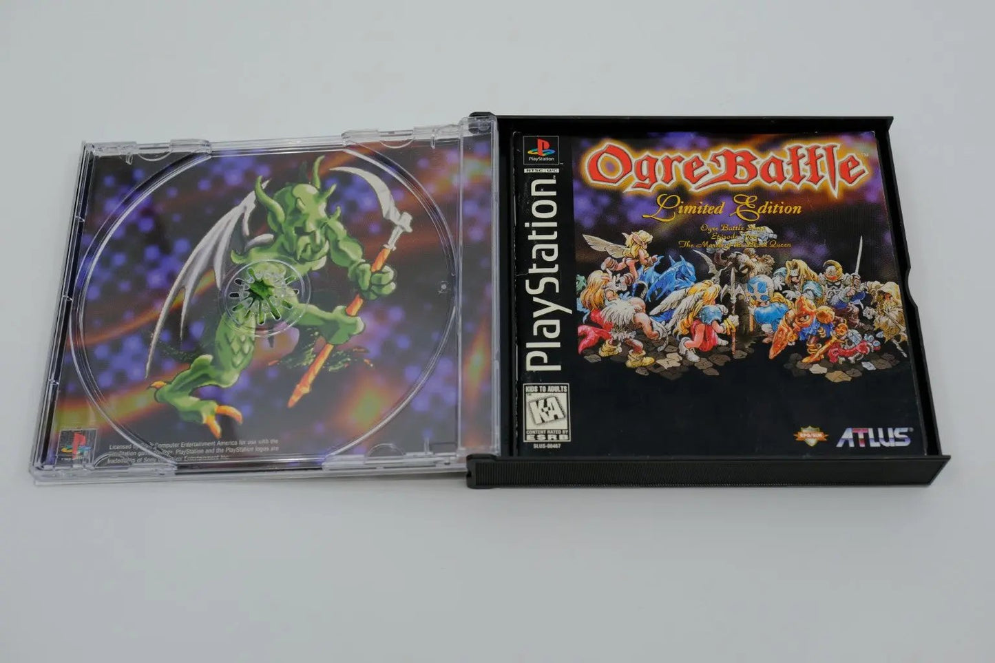 Ogre Battle Playstation 1 Complete RetroGate - Your Gateway to Classic Gaming