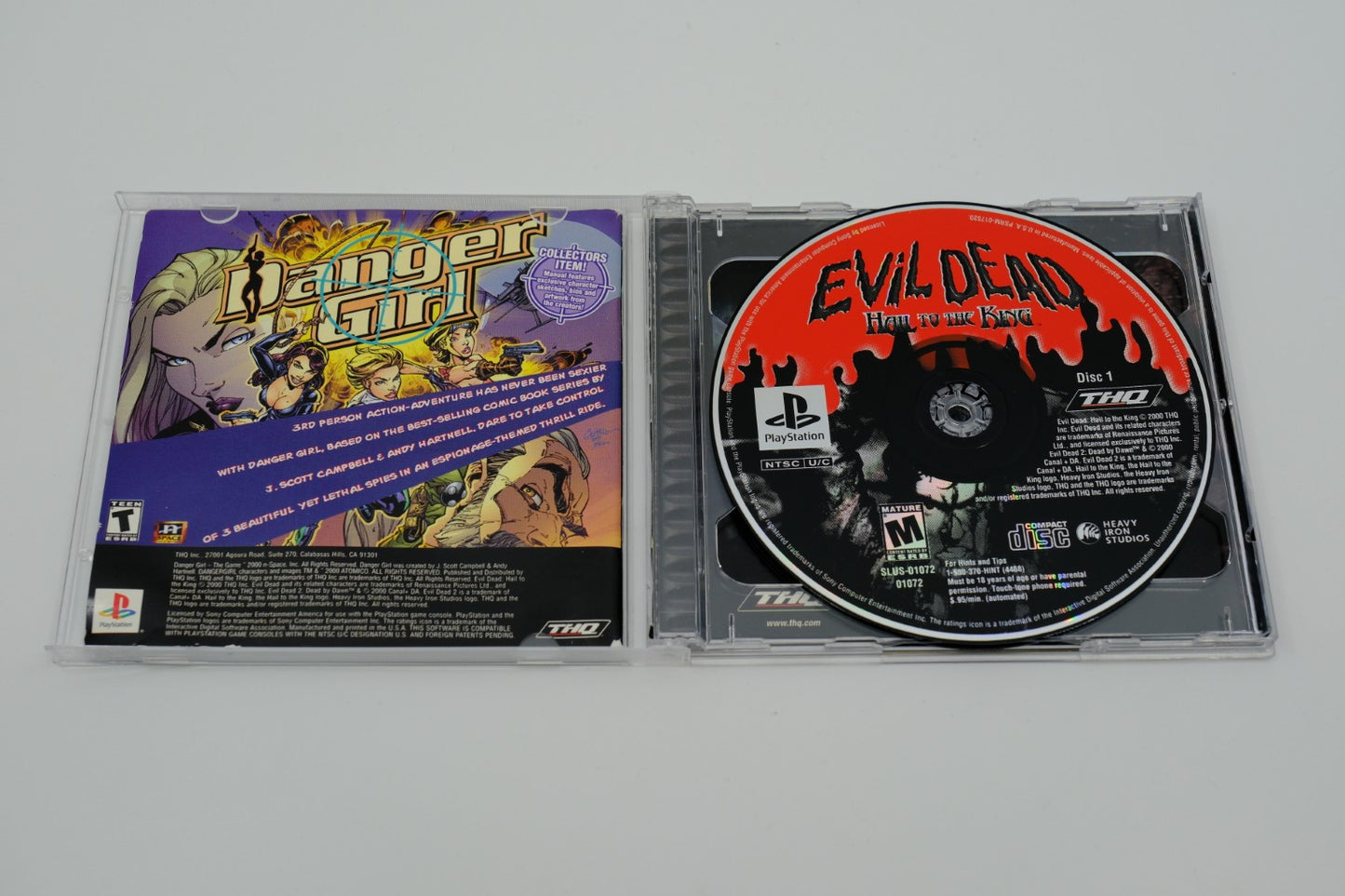 Evil Dead Hail to the King Playstation 1 Complete