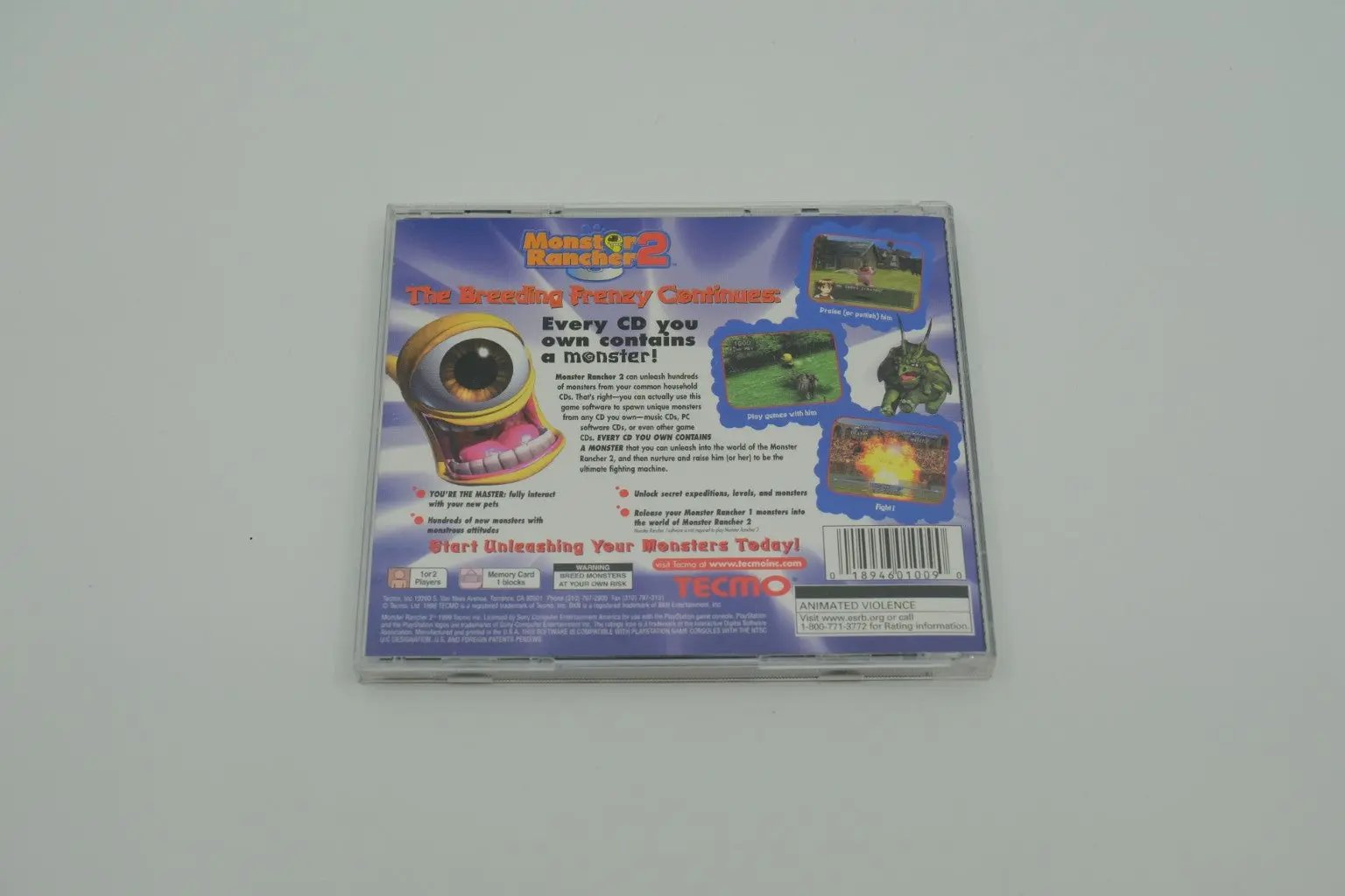 Monster Rancher 2 Playstation 1 Complete RetroGate - Your Gateway to Classic Gaming