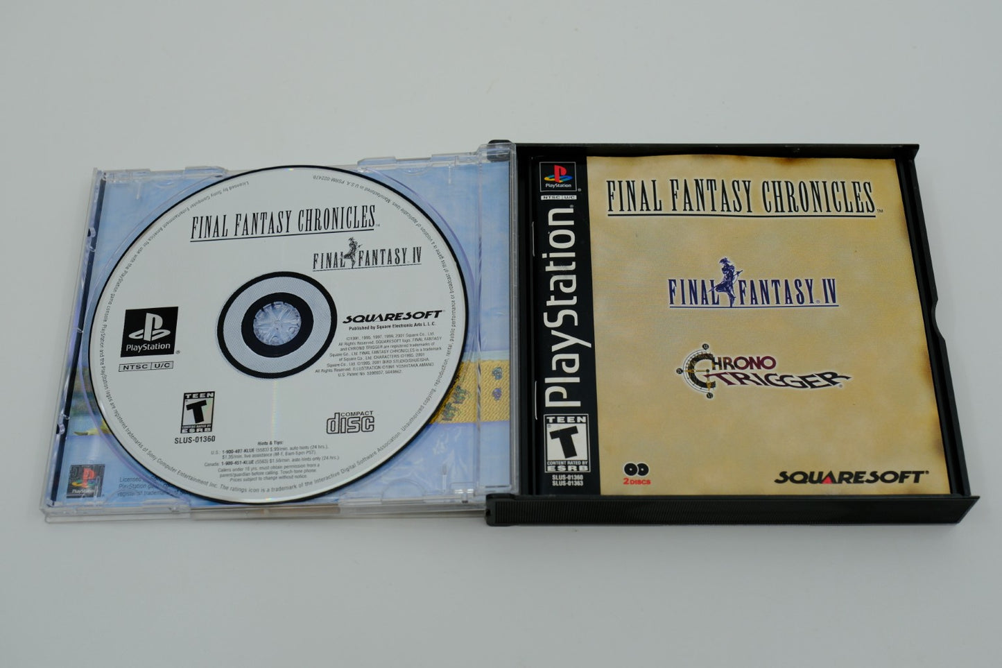 Final Fantasy Chronicles Playstation 1 Complete