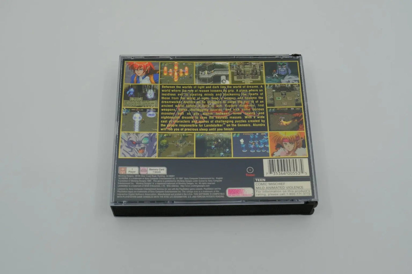 Alundra Playstation 1 Complete RetroGate - Your Gateway to Classic Gaming