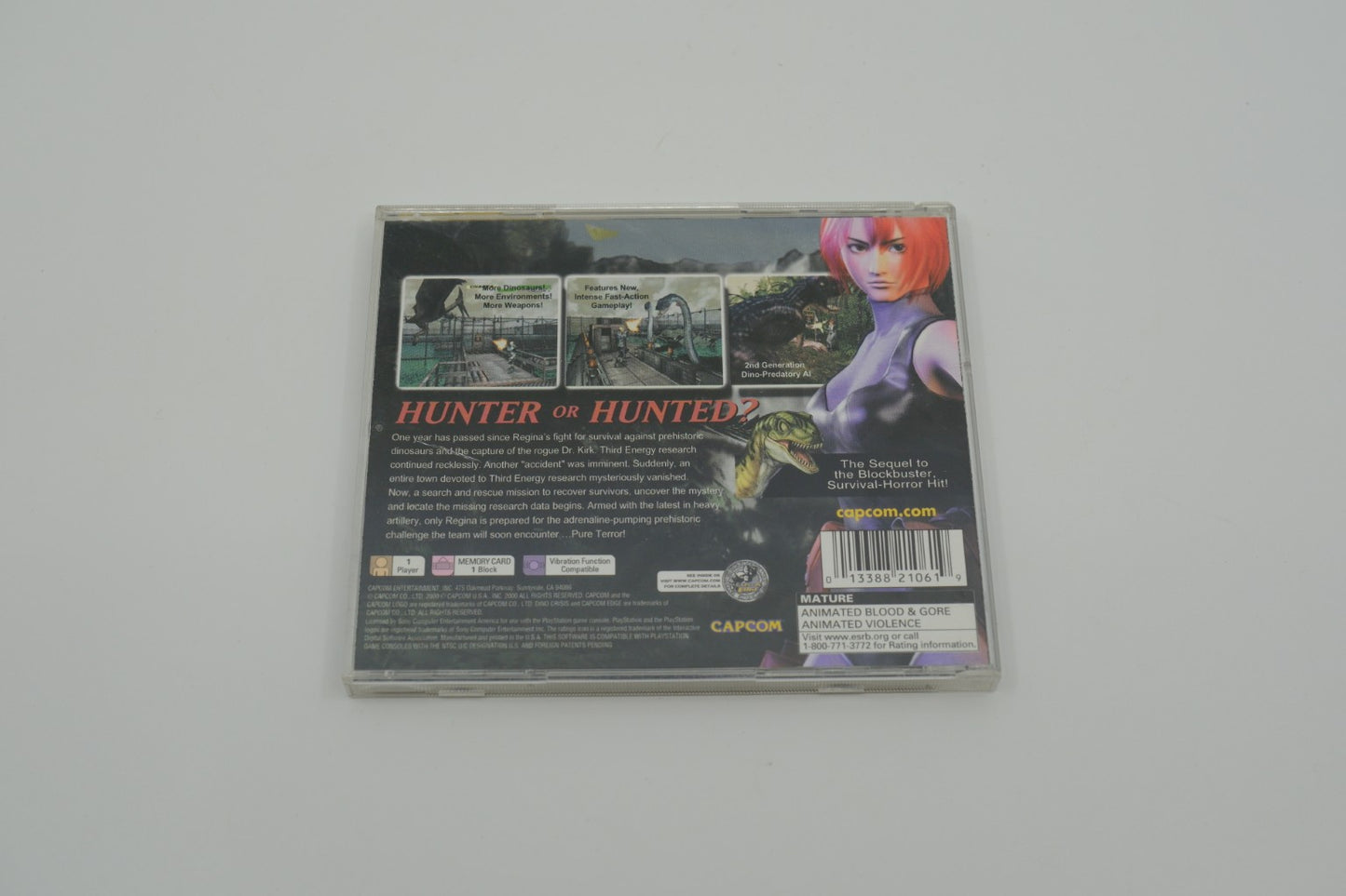 Dino Crisis 2 Playstation 1 Complete