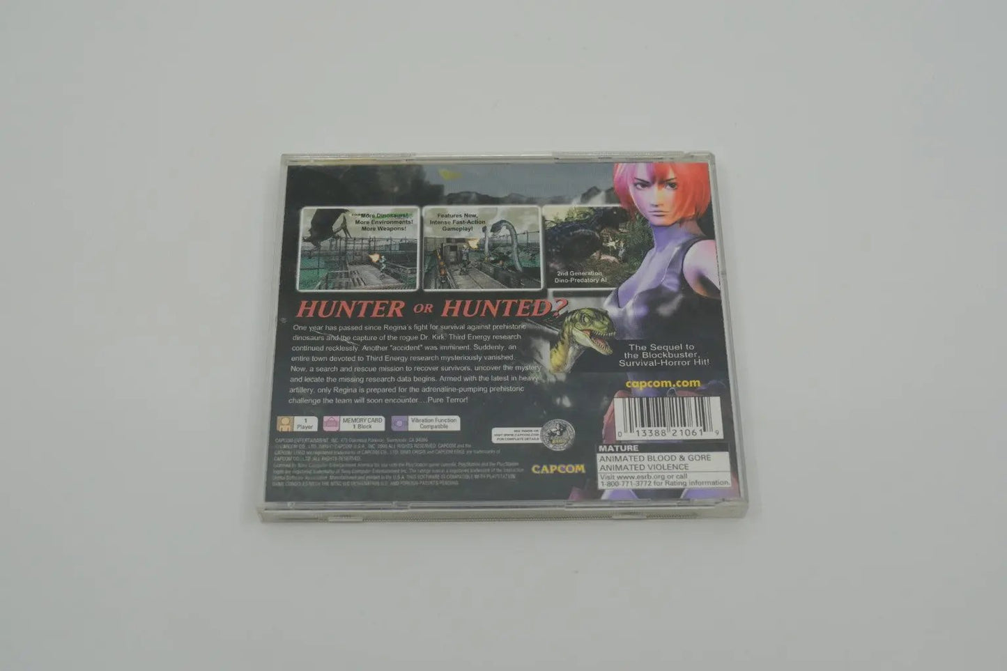 Dino Crisis 2 Playstation 1 Complete RetroGate - Your Gateway to Classic Gaming