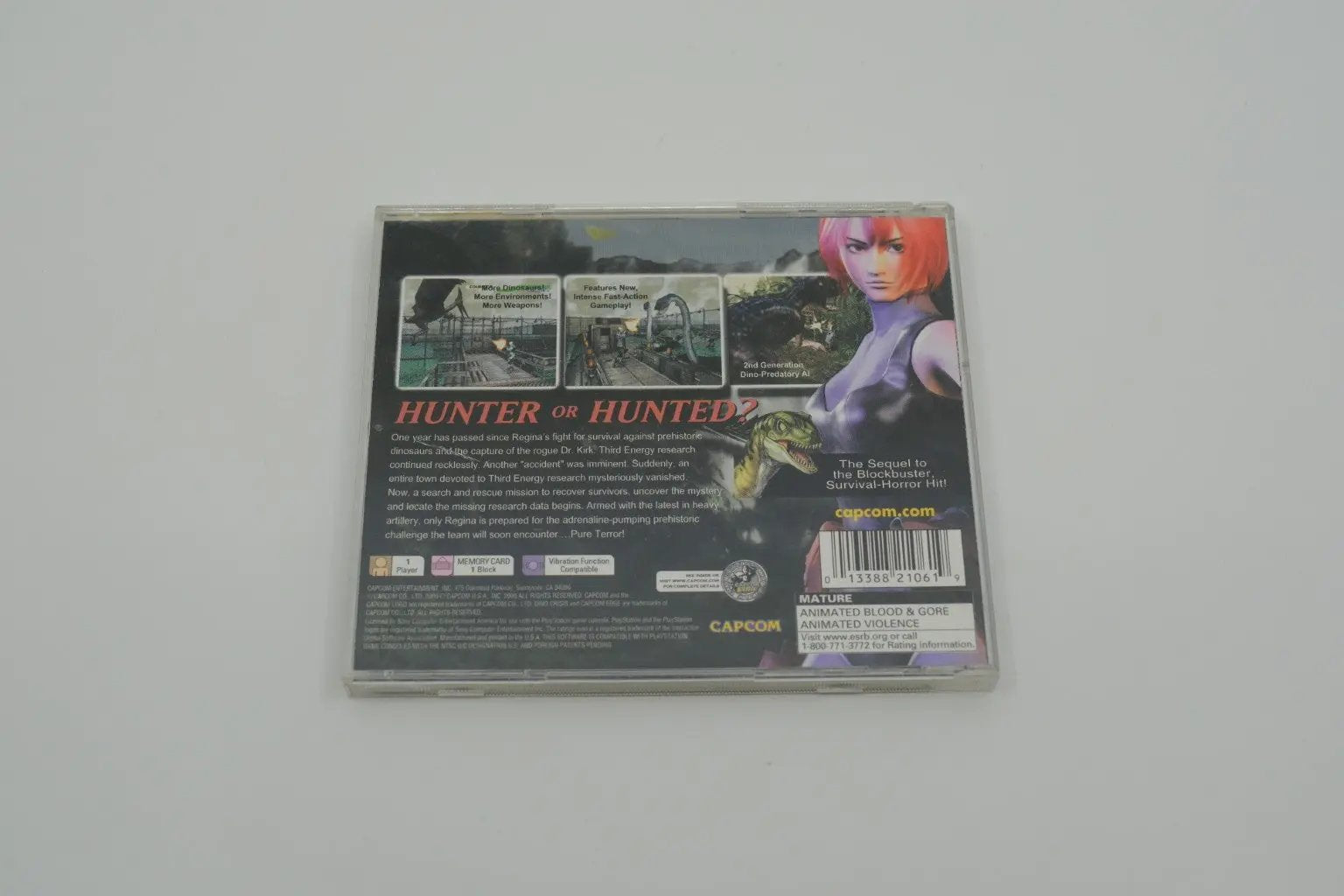 Dino Crisis 2 Playstation 1 Complete RetroGate - Your Gateway to Classic Gaming