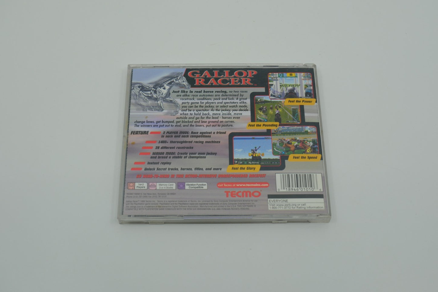 Gallop Racer Playstation 1 Complete
