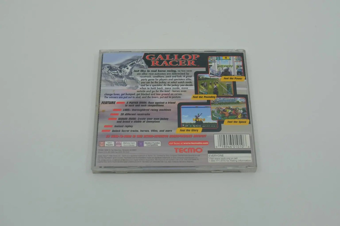 Gallop Racer Playstation 1 Complete RetroGate - Your Gateway to Classic Gaming