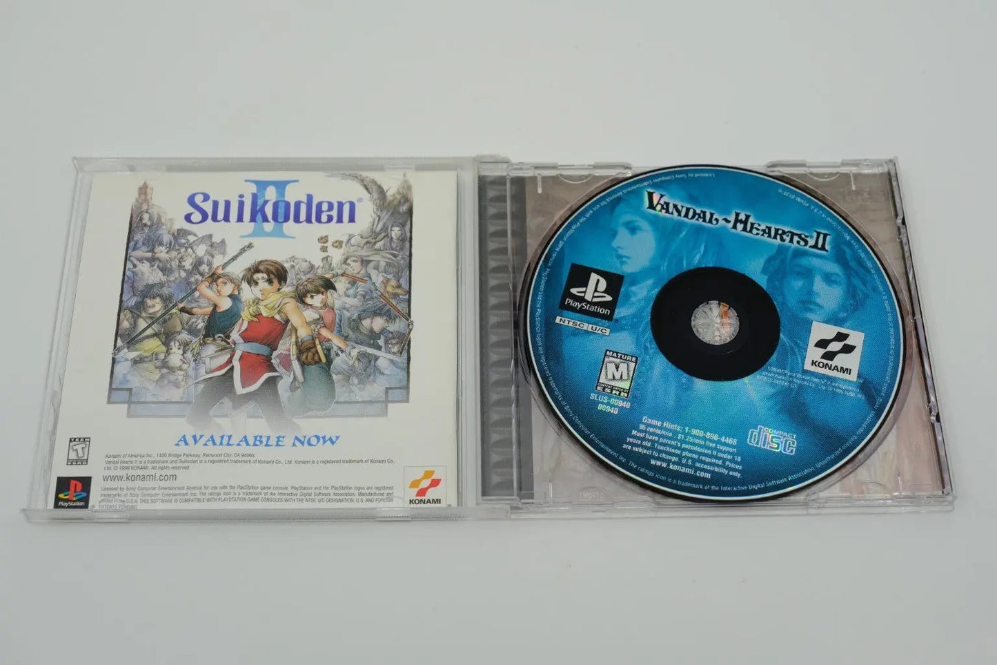 Vandal Hearts 2 Playstation 1 Complete RetroGate - Your Gateway to Classic Gaming