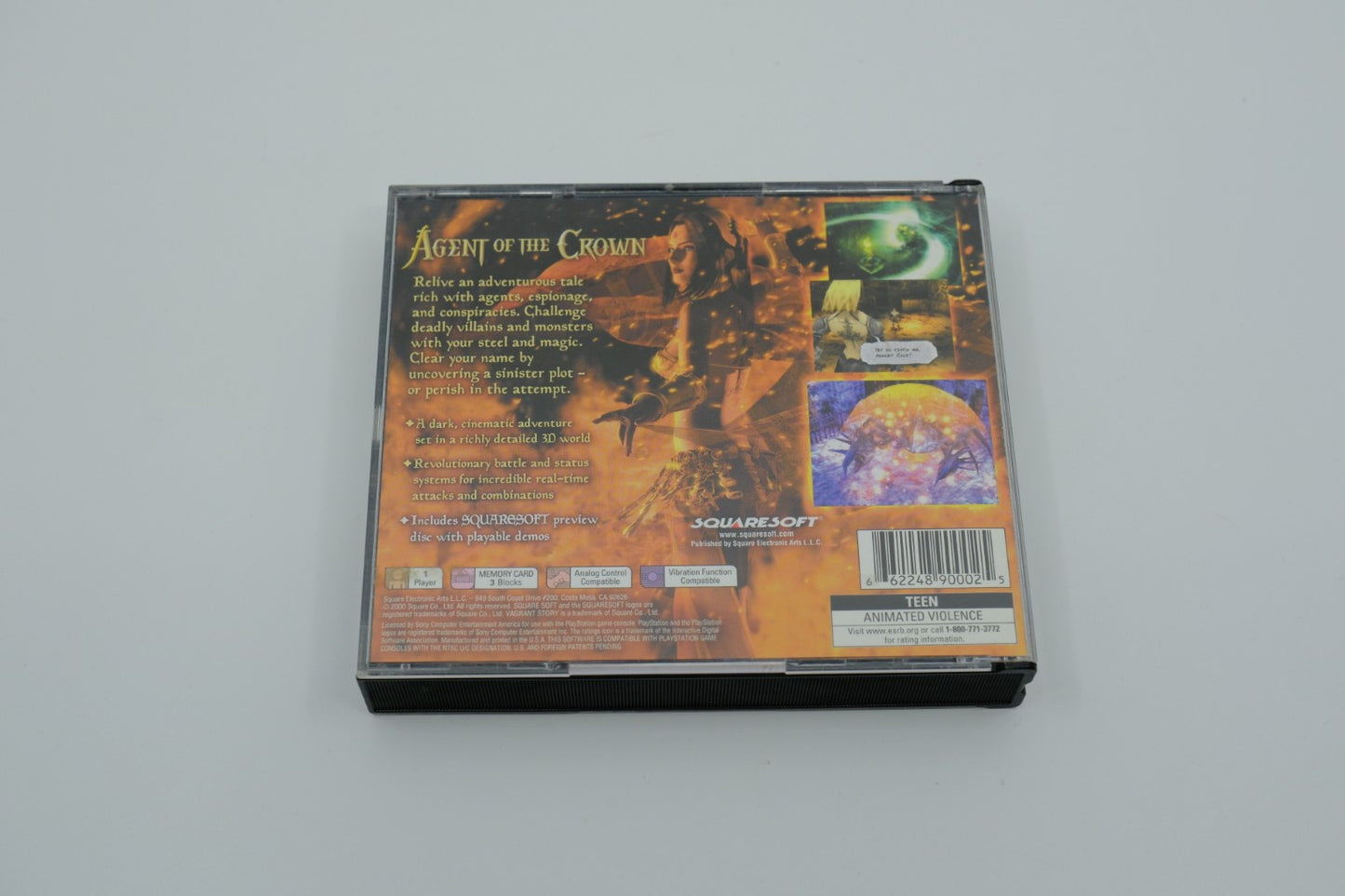 Vagrant Story Playstation 1 Complete