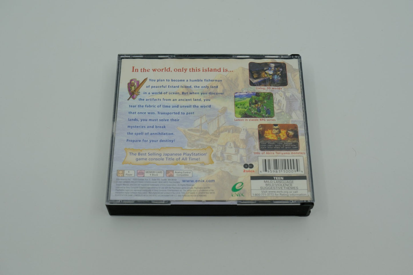 Dragon Warrior 7 Playstation 1 Complete