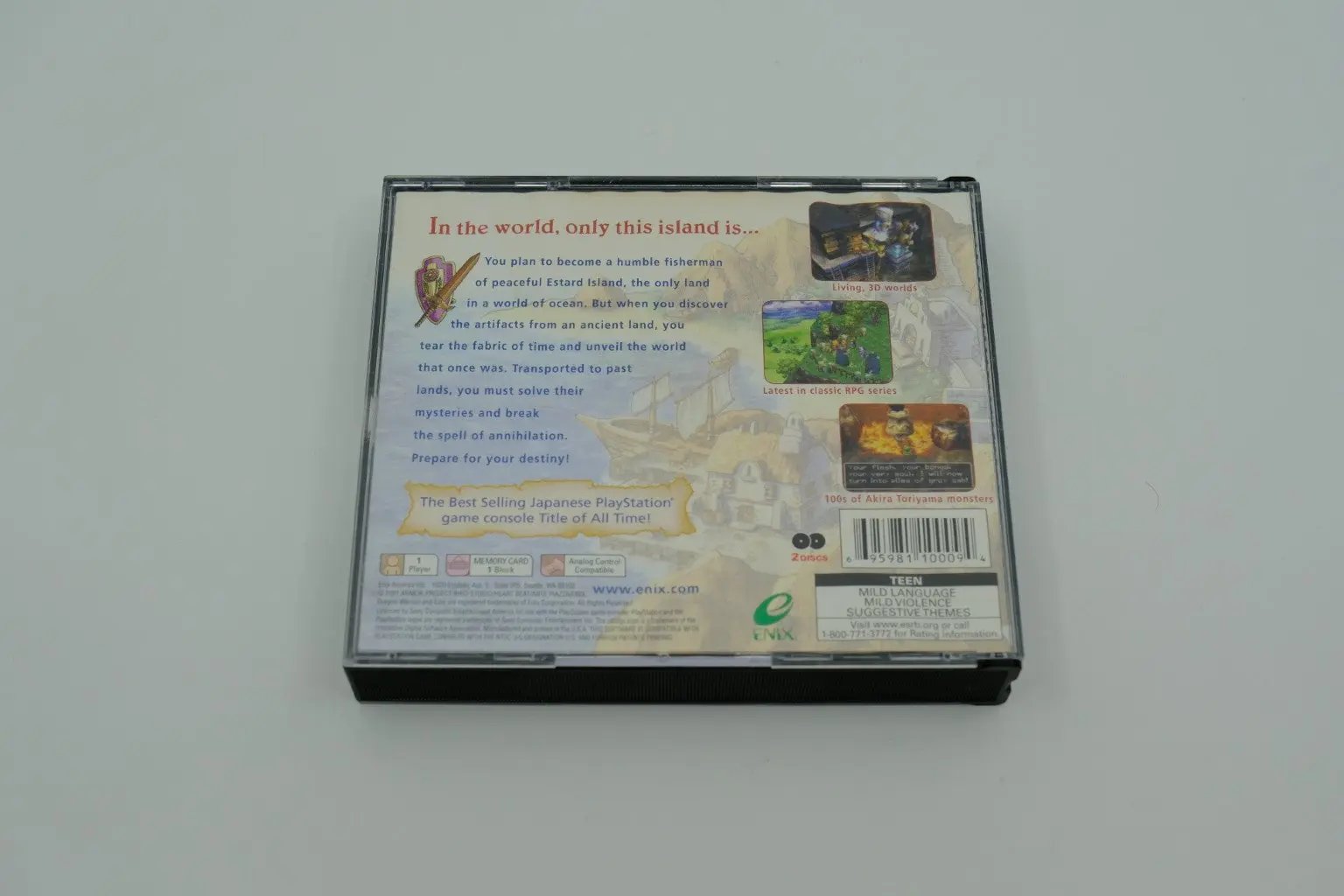 Dragon Warrior 7 Playstation 1 Complete RetroGate - Your Gateway to Classic Gaming
