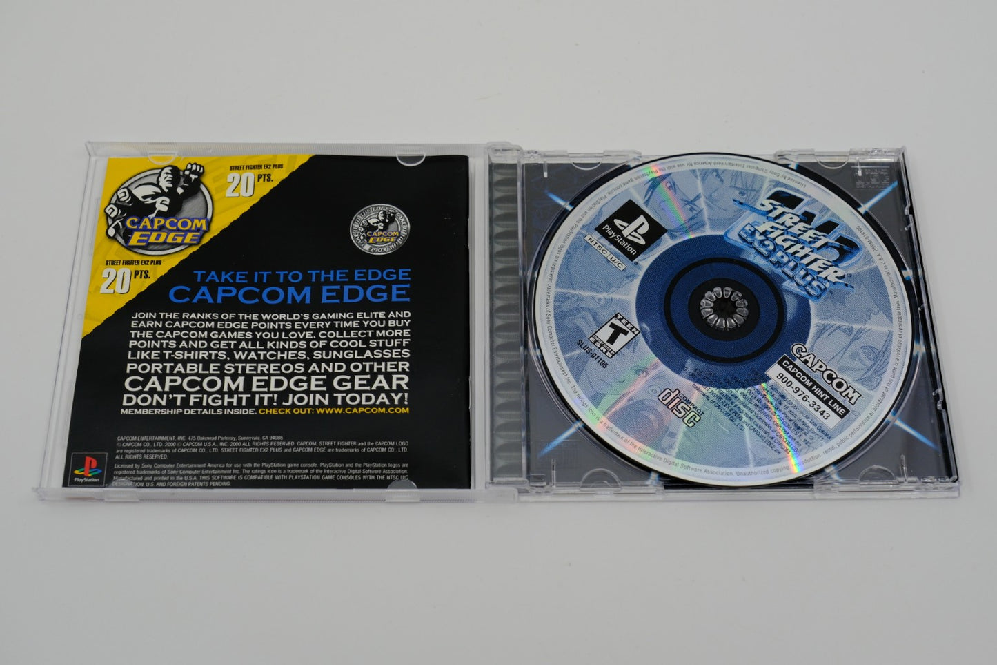 Street Fighter EX 2 Plus Playstation 1 Complete
