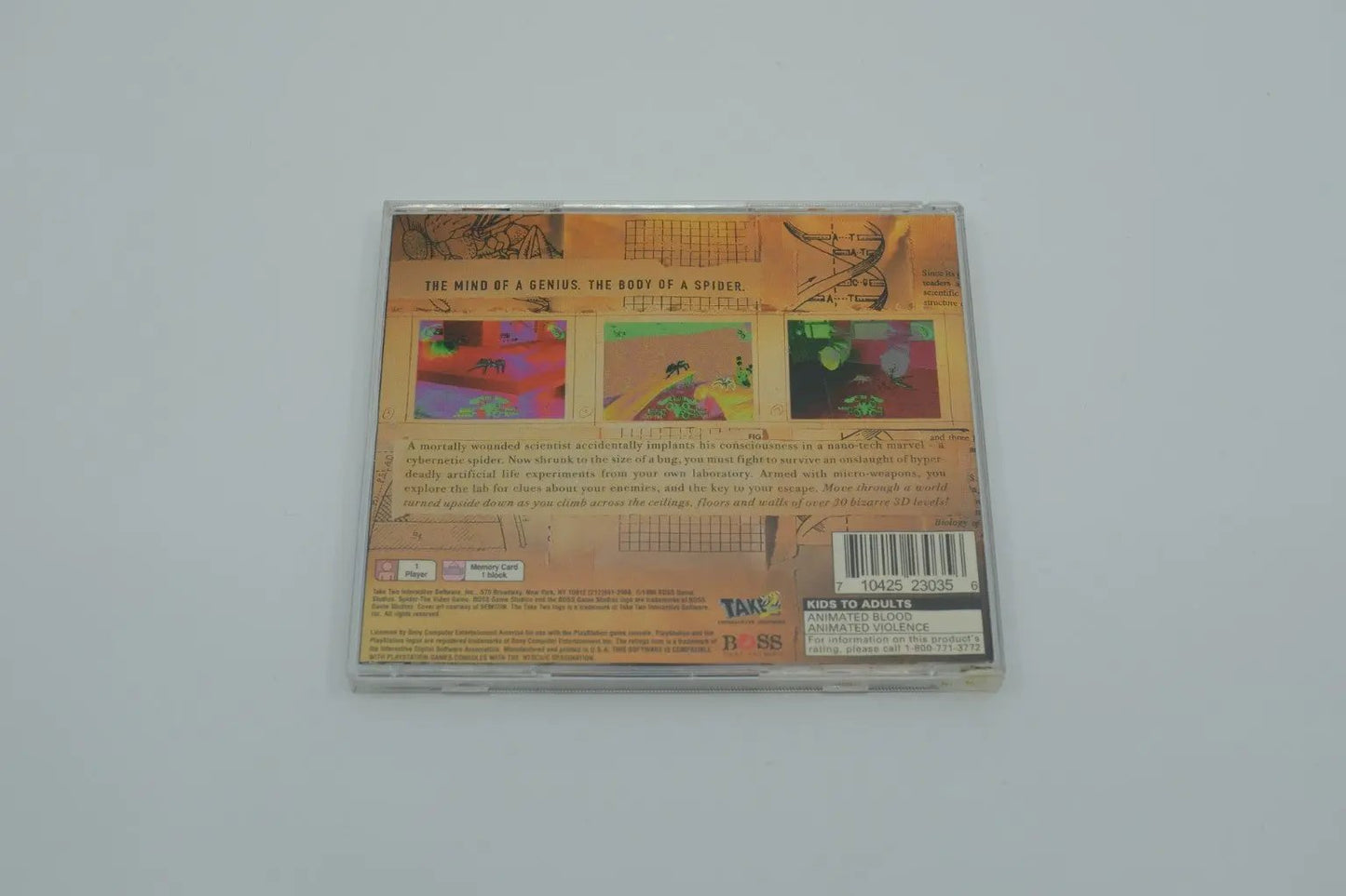 Spider Playstation 1 Complete RetroGate - Your Gateway to Classic Gaming