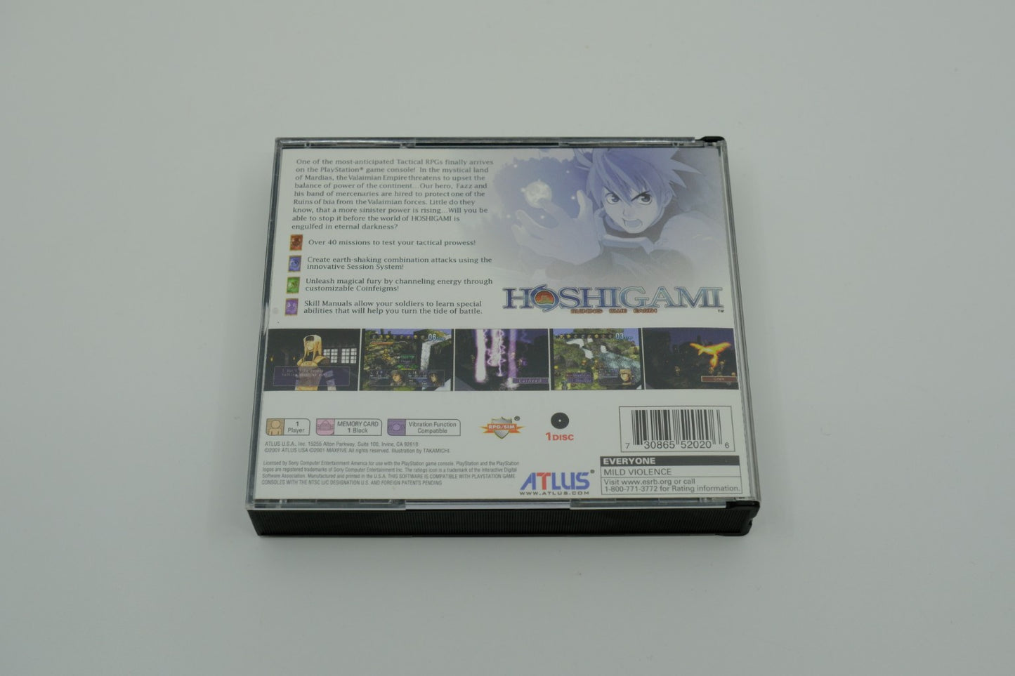 Hoshigami Ruining Blue Earth Playstation 1 Complete