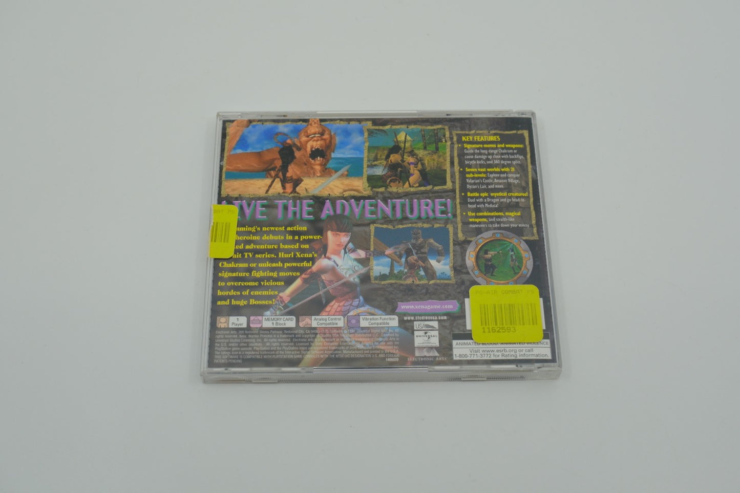 Xena Warrior Princess Playstation 1 Complete