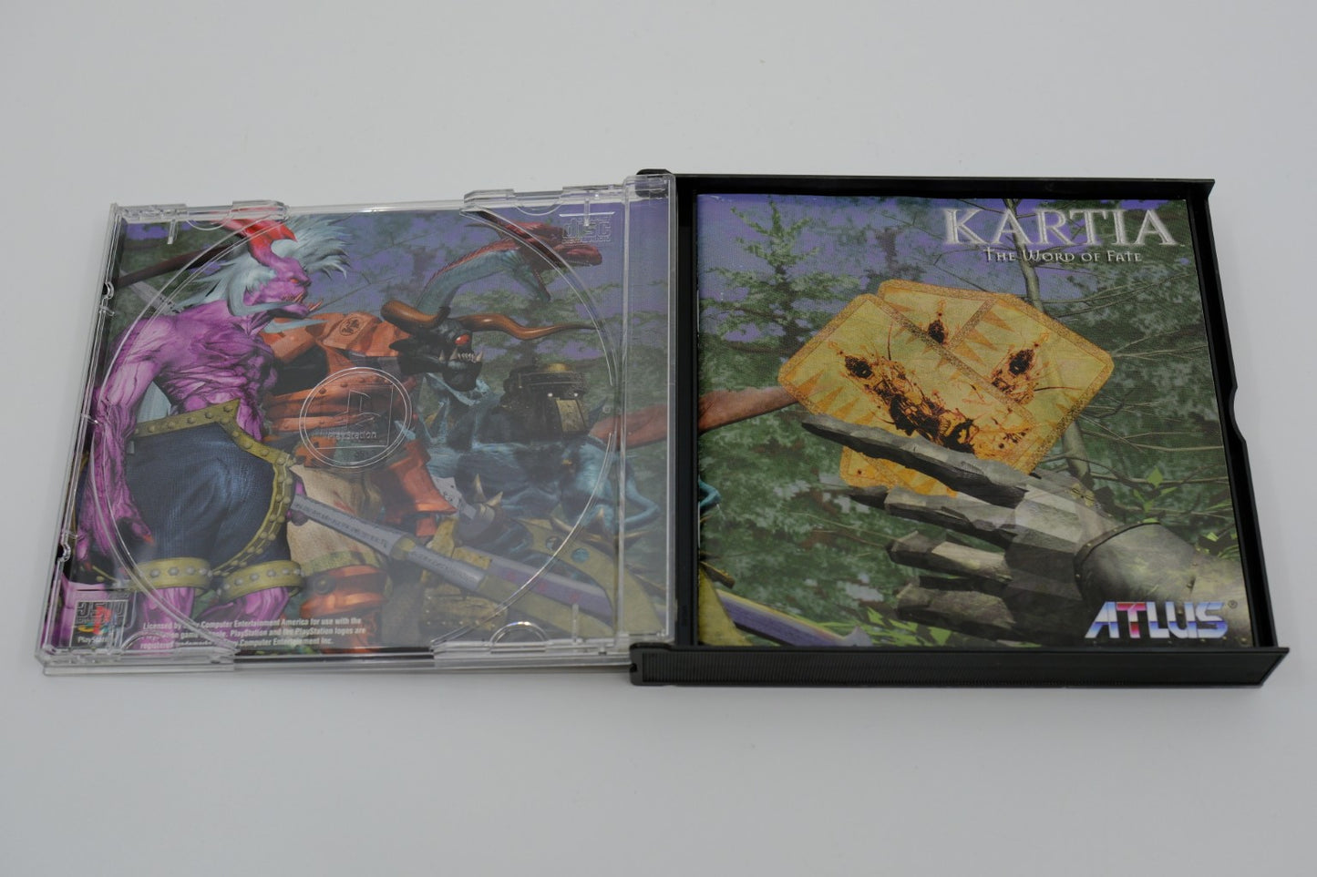 Kartia Word of Fate Playstation 1 Complete