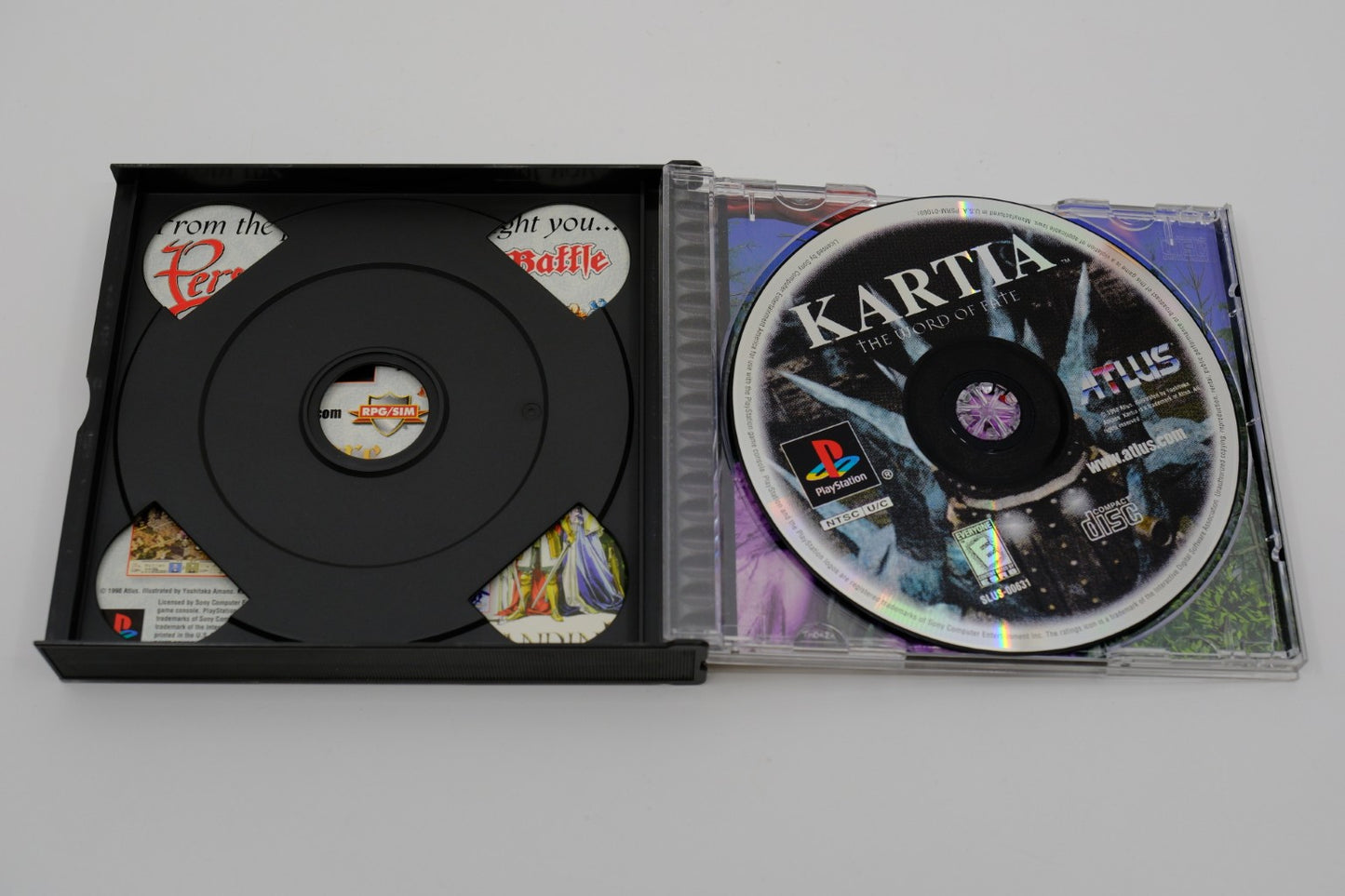 Kartia Word of Fate Playstation 1 Complete