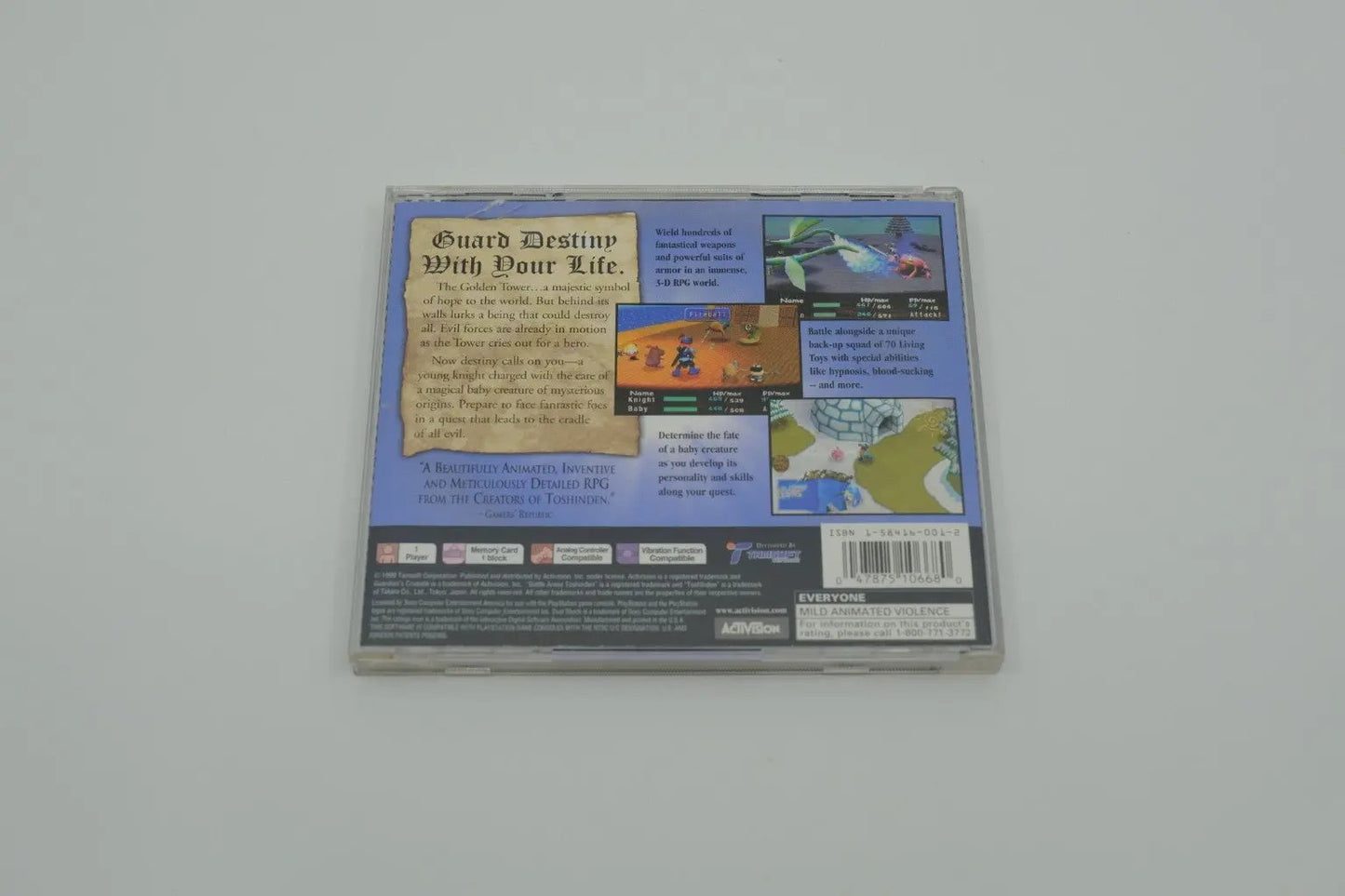 Guardian's Crusade Playstation 1 Complete RetroGate - Your Gateway to Classic Gaming