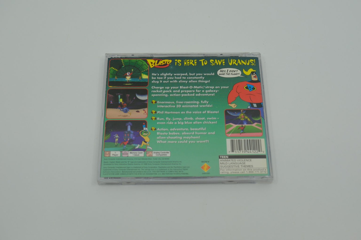 Blasto Playstation 1 Complete
