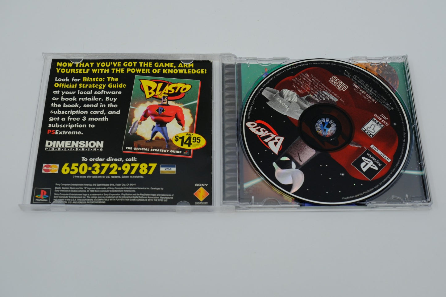 Blasto Playstation 1 Complete