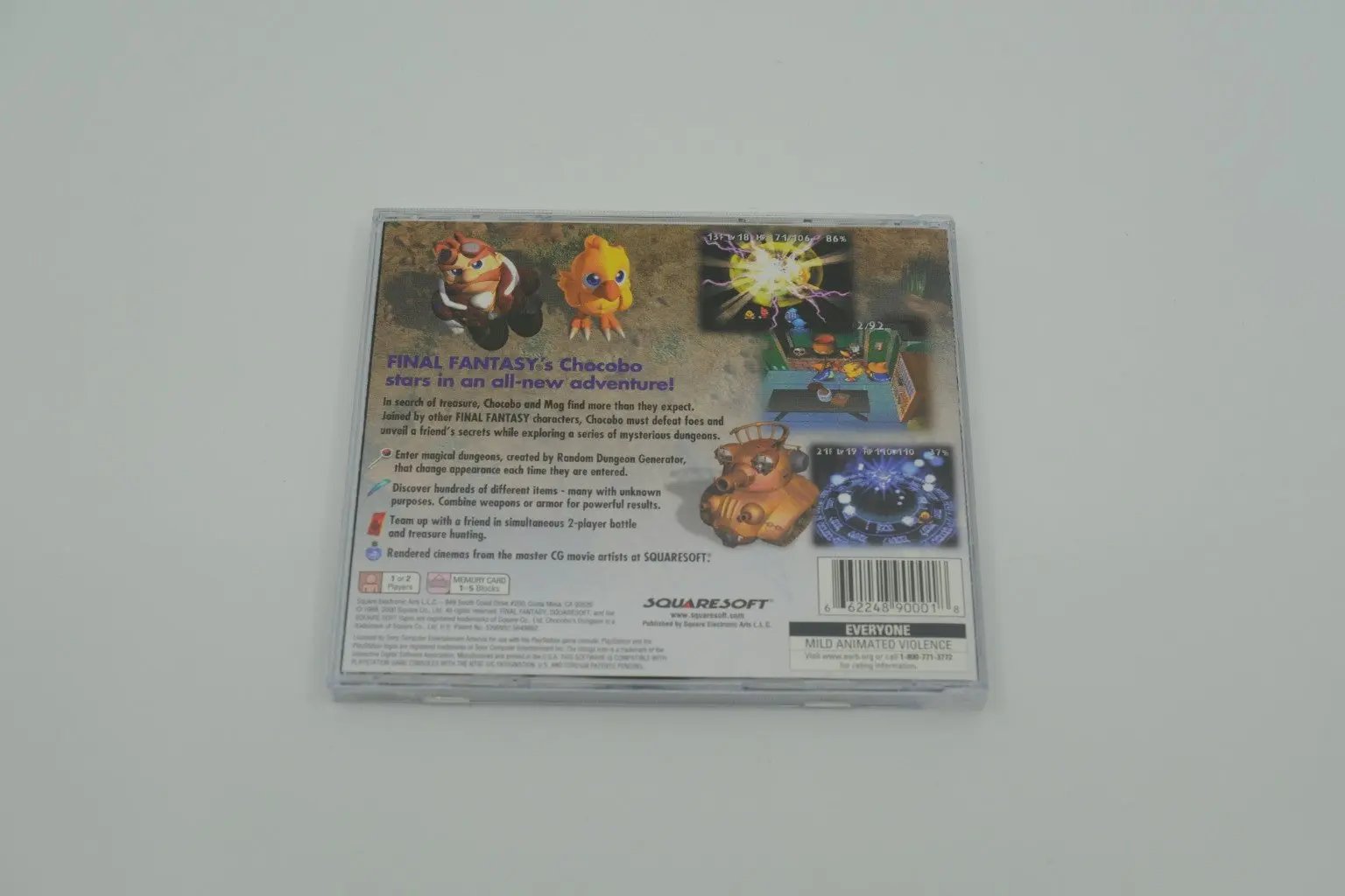 Chocobo's Dungeon 2 Playstation 1 Complete RetroGate - Your Gateway to Classic Gaming
