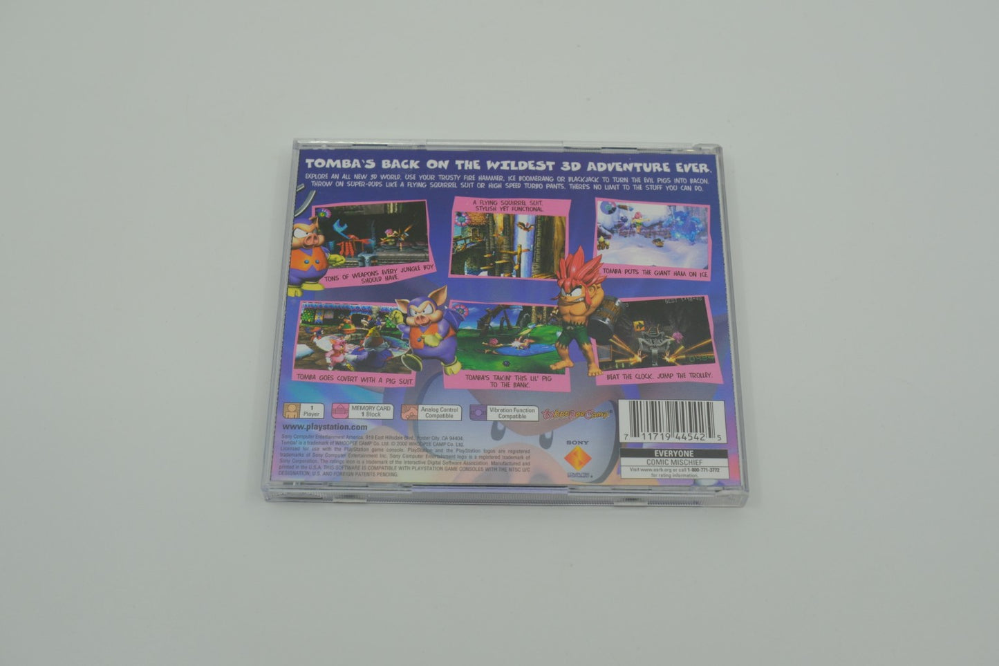 Tomba 2 The Evil Swine Return Playstation 1 Complete