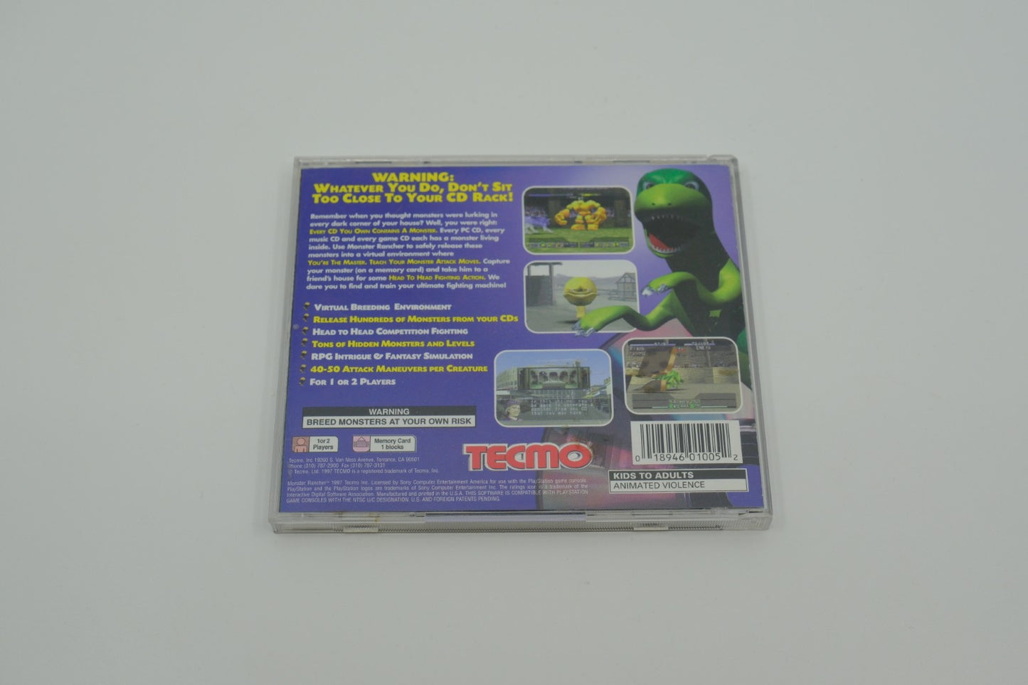 Monster Rancher Playstation 1 Complete