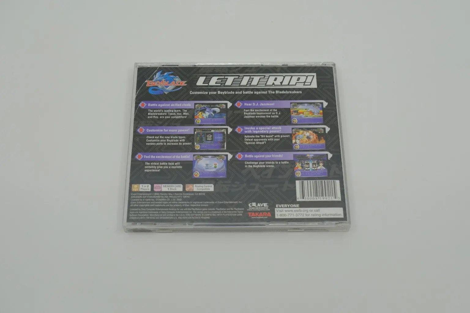 Beyblade Let It Rip Playstation 1 Complete RetroGate - Your Gateway to Classic Gaming
