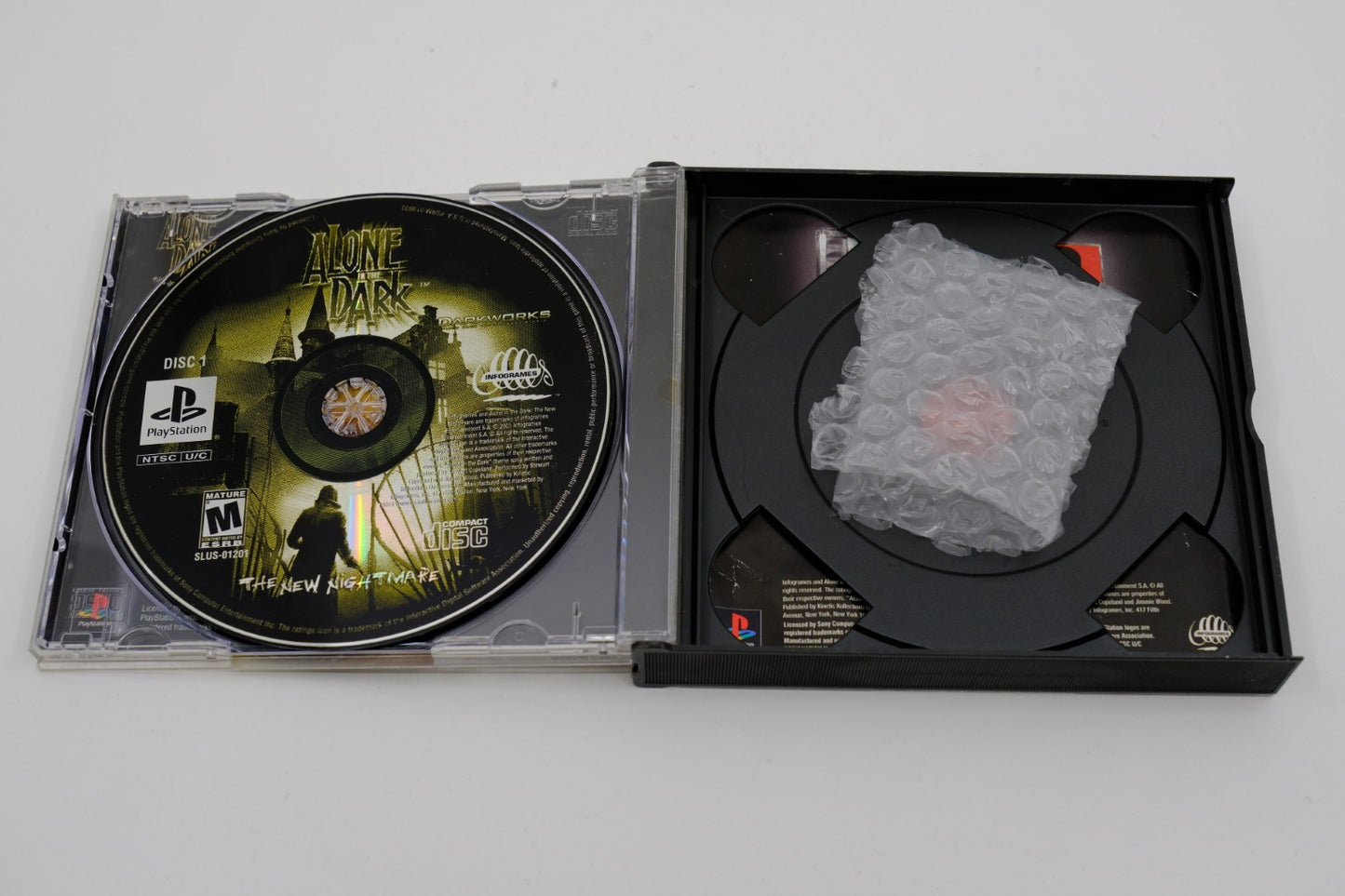 Alone In The Dark The New Nightmare Playstation 1 Complete