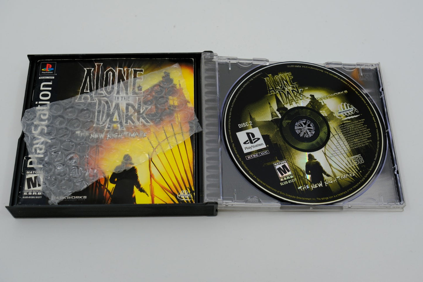 Alone In The Dark The New Nightmare Playstation 1 Complete