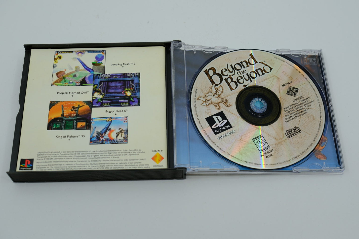 Beyond the Beyond Playstation 1 Complete