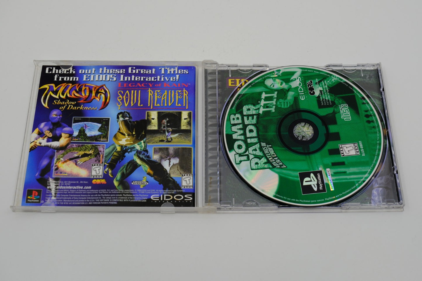 Tomb Raider III Playstation 1 Complete