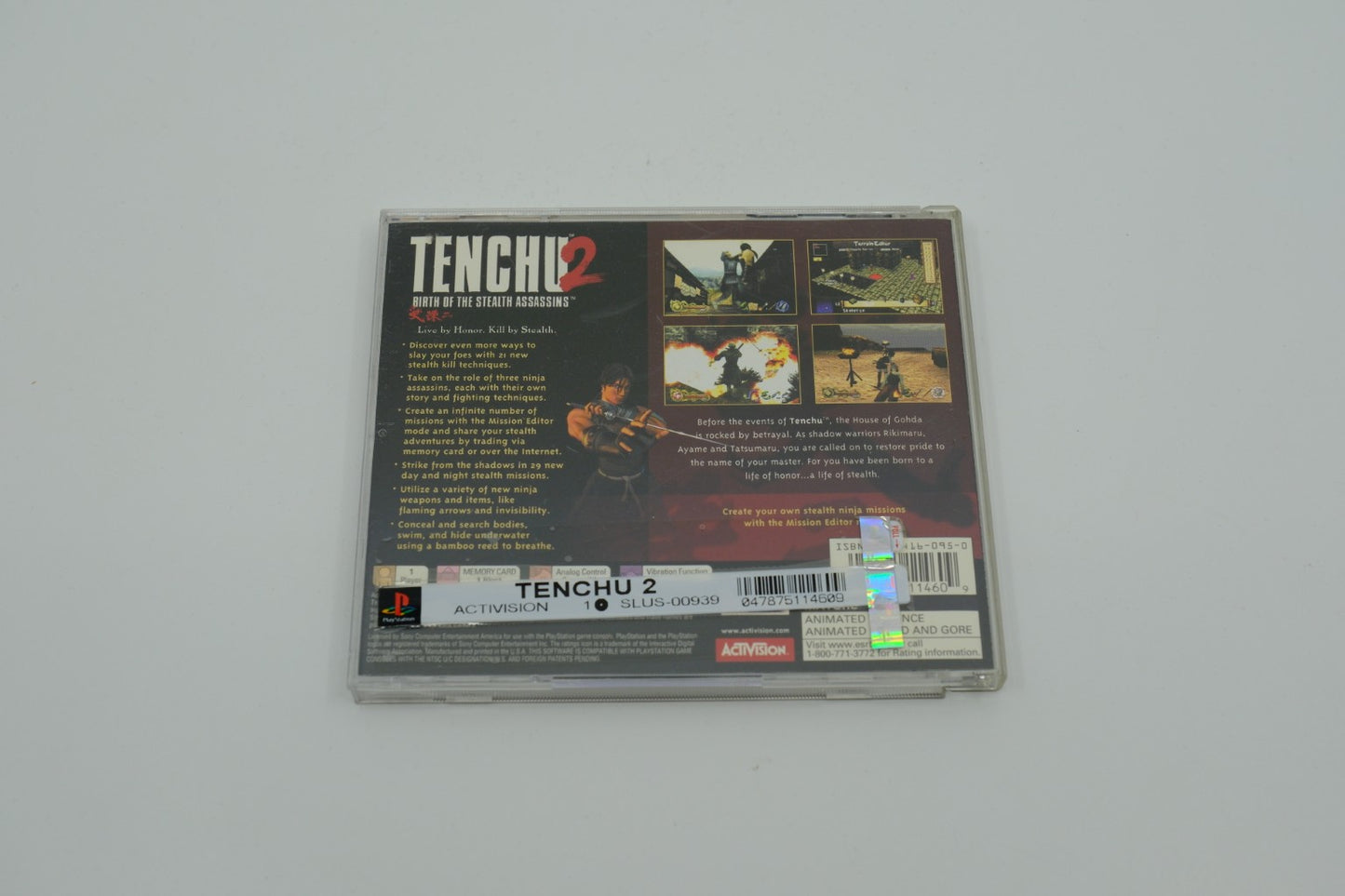 Tenchu 2 Playstation 1 Complete