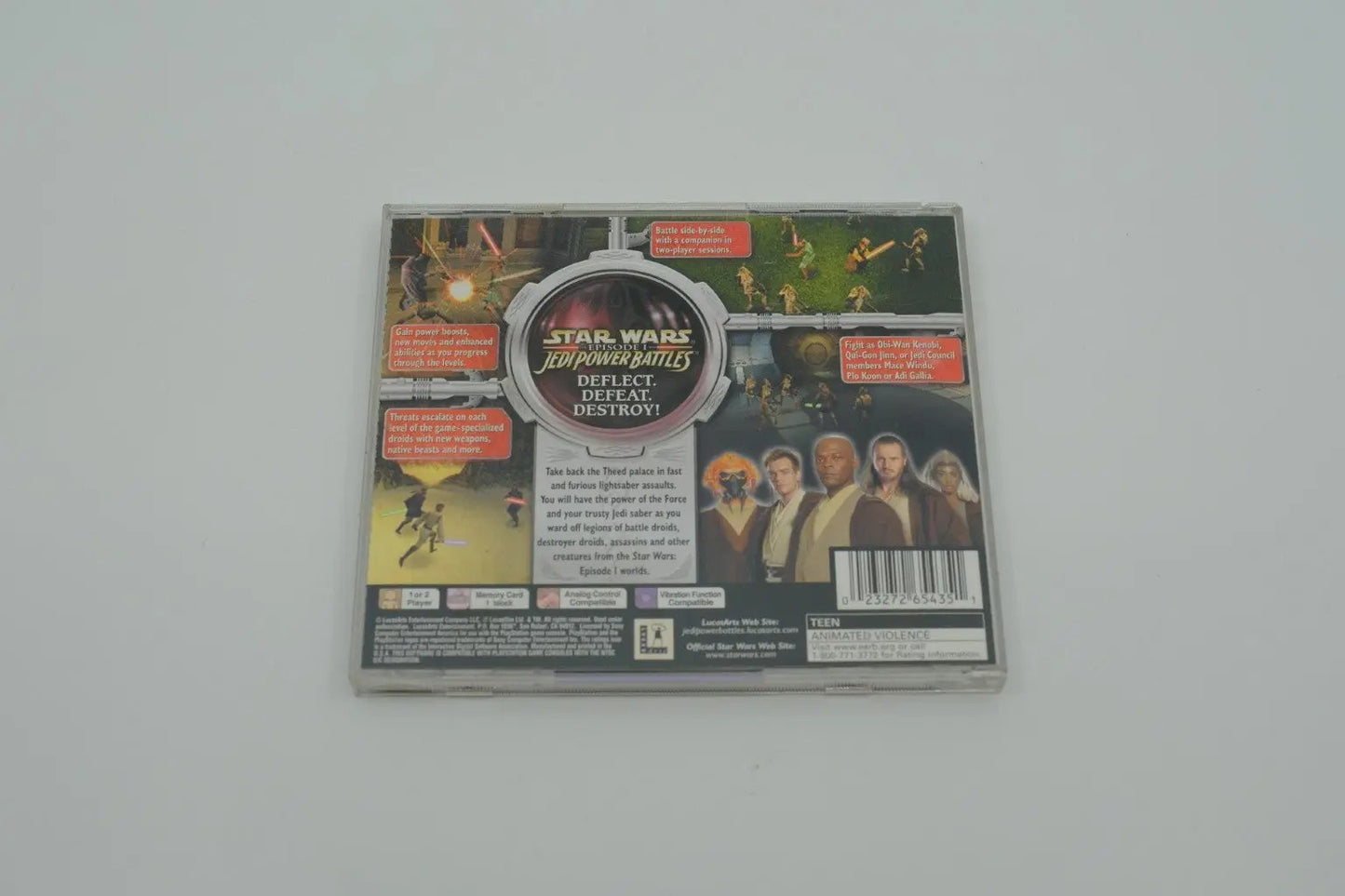 Star Wars Episode I Jedi Power Battles Playstation 1 Complete RetroGate - Your Gateway to Classic Gaming