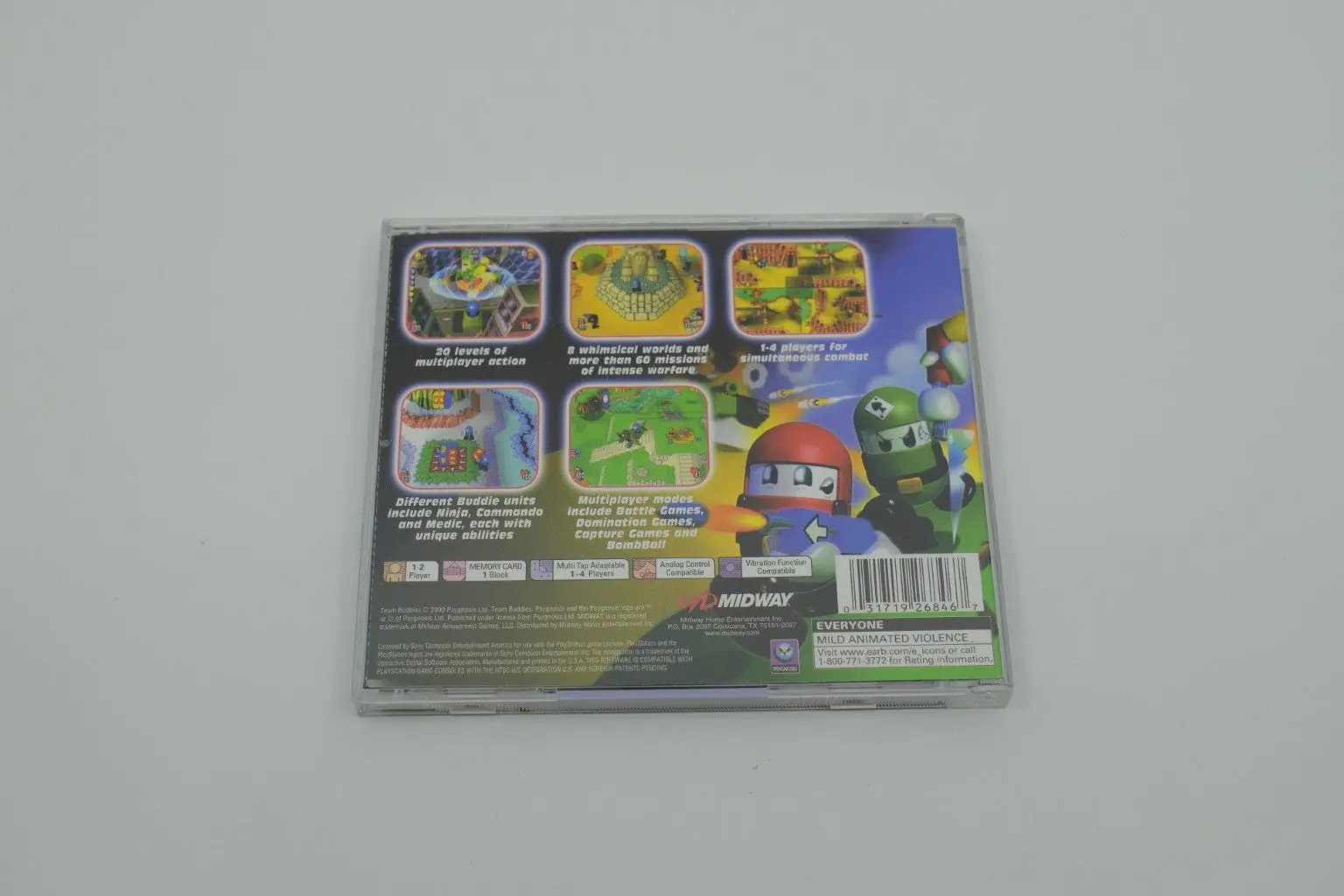 Team Buddies Playstation 1 Complete RetroGate - Your Gateway to Classic Gaming