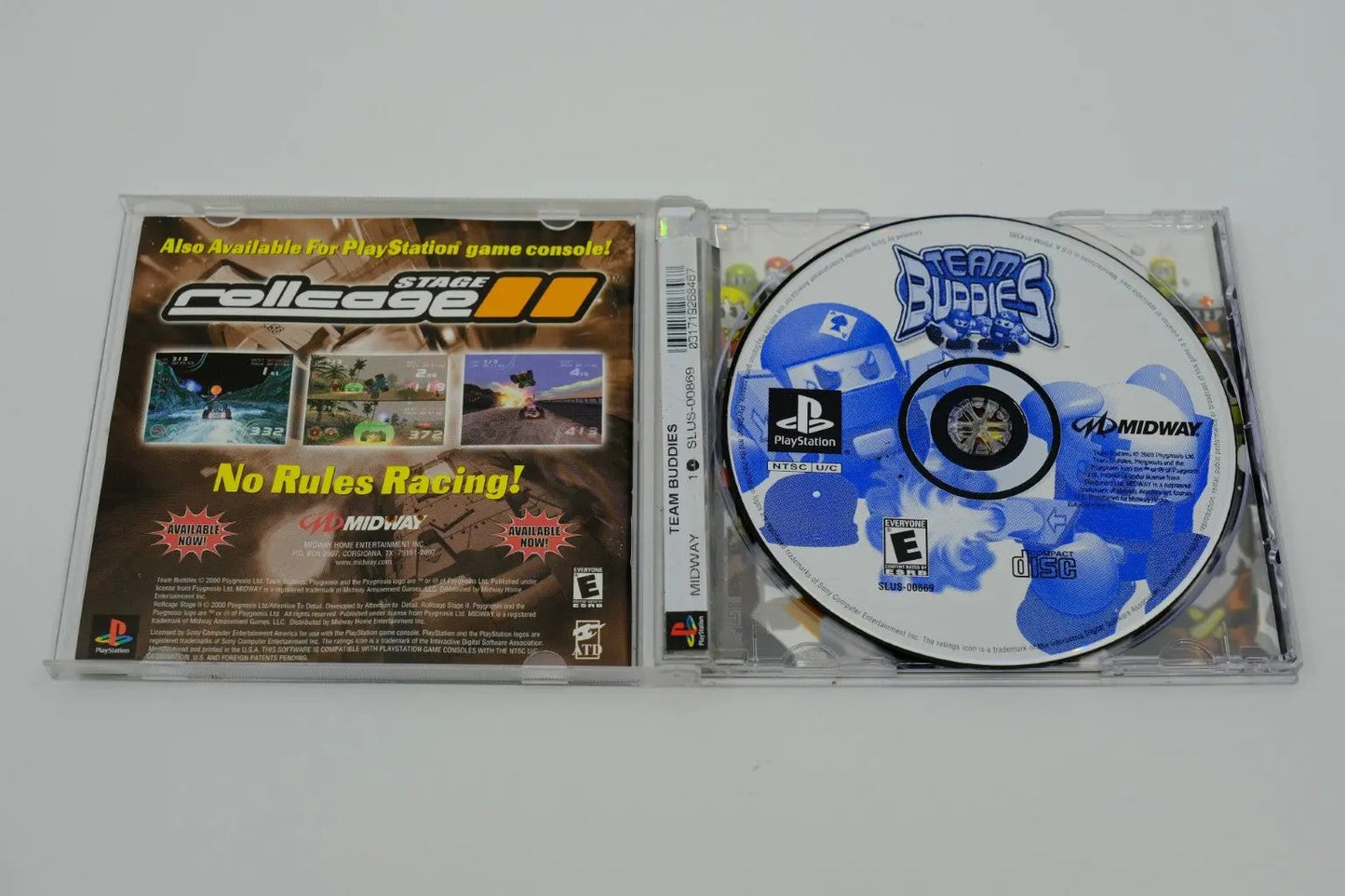 Team Buddies Playstation 1 Complete RetroGate - Your Gateway to Classic Gaming