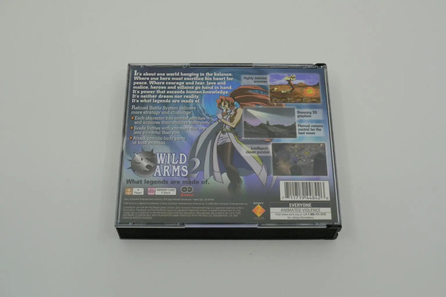 Wild Arms 2 Playstation 1 Complete RetroGate - Your Gateway to Classic Gaming