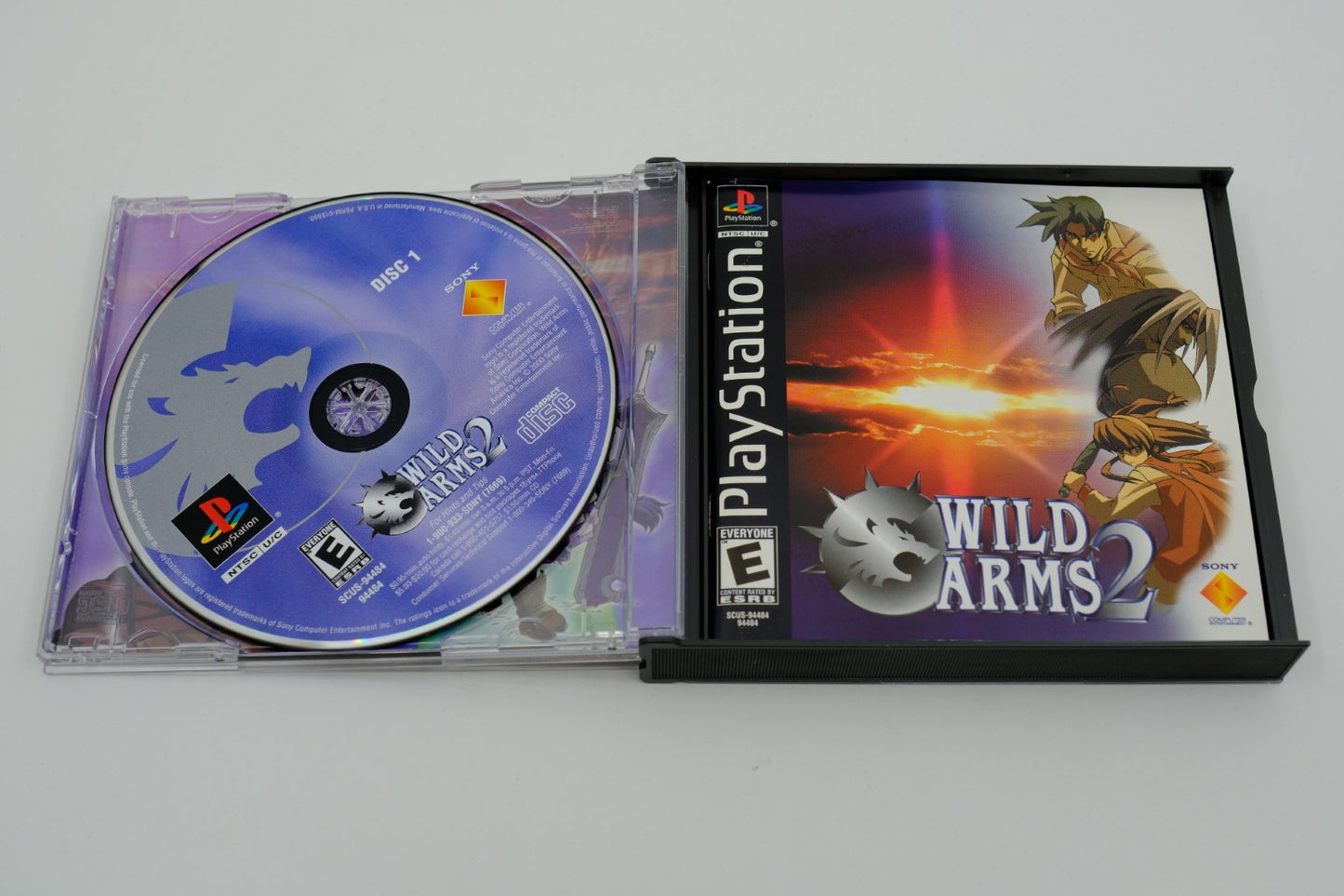 Wild Arms 2 Playstation 1 Complete