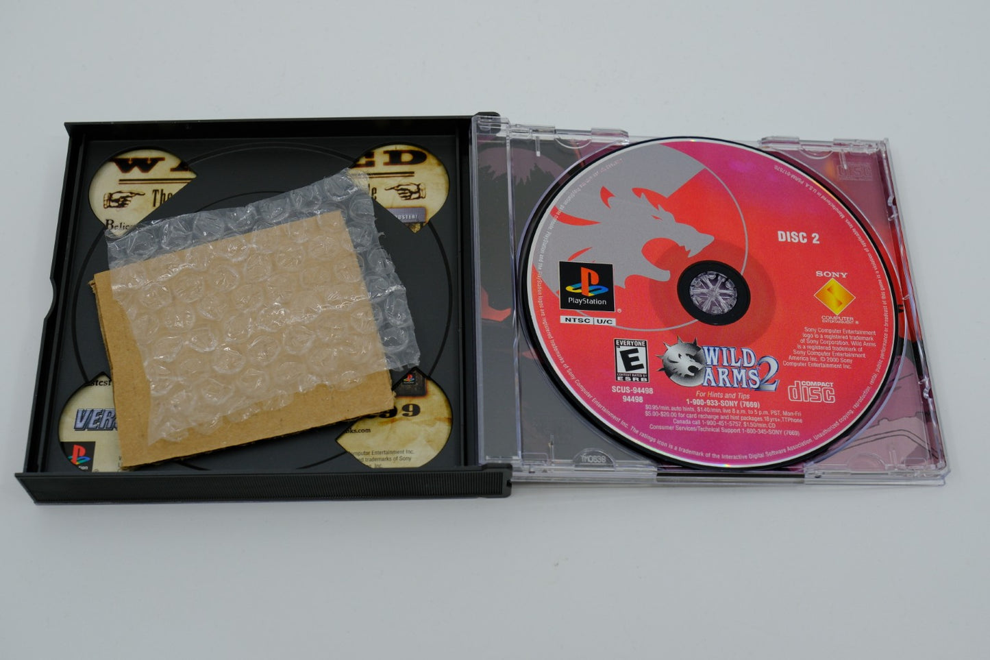Wild Arms 2 Playstation 1 Complete