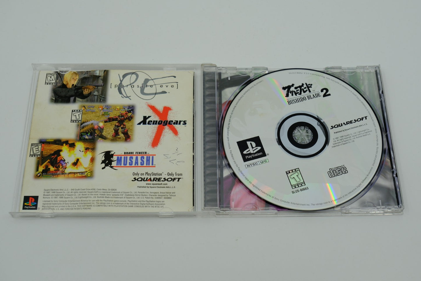 Bushido Blade 2 Playstation 1 Complete