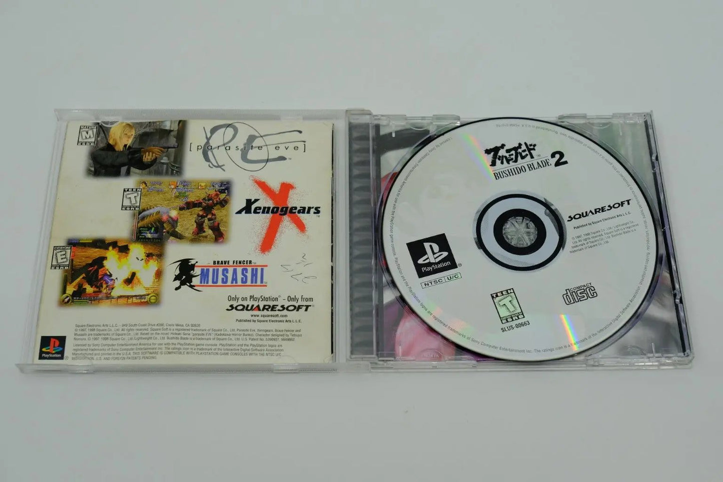 Bushido Blade 2 Playstation 1 Complete RetroGate - Your Gateway to Classic Gaming