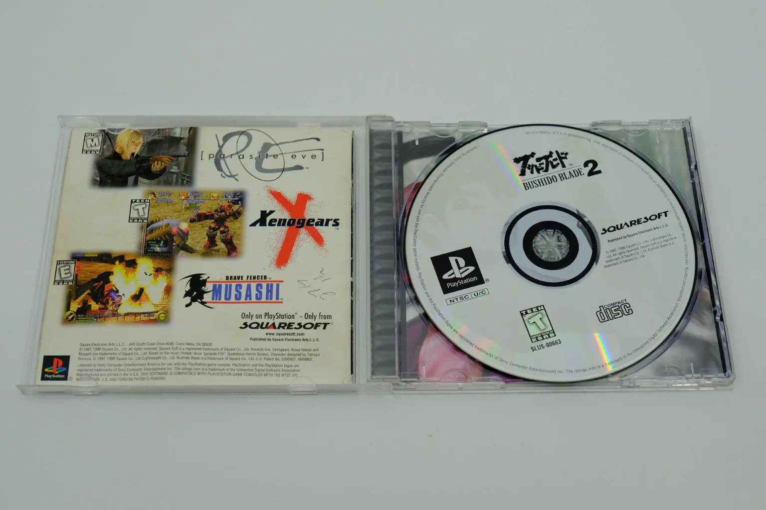 Bushido Blade 2 Playstation 1 Complete RetroGate - Your Gateway to Classic Gaming