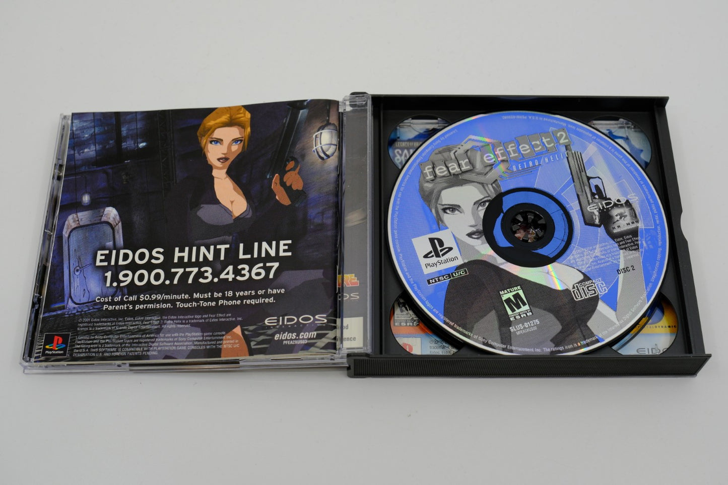 Fear Effect 2 Retro Helix Playstation 1 Complete