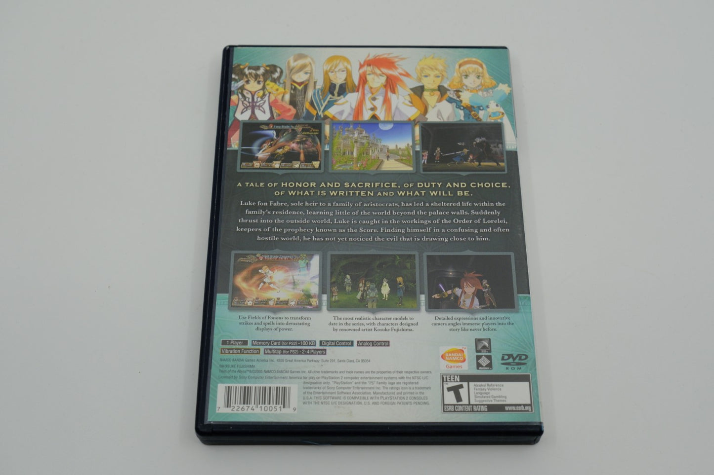 Tales of the Abyss Playstation 2 Complete