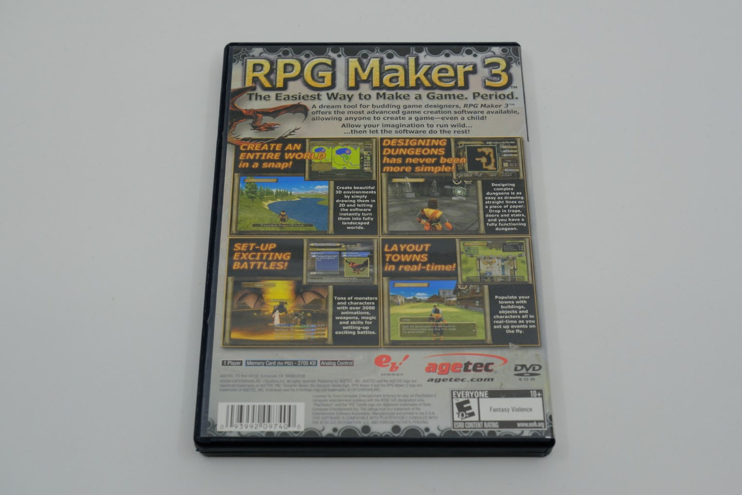 RPG Maker 3 Playstation 2 Complete