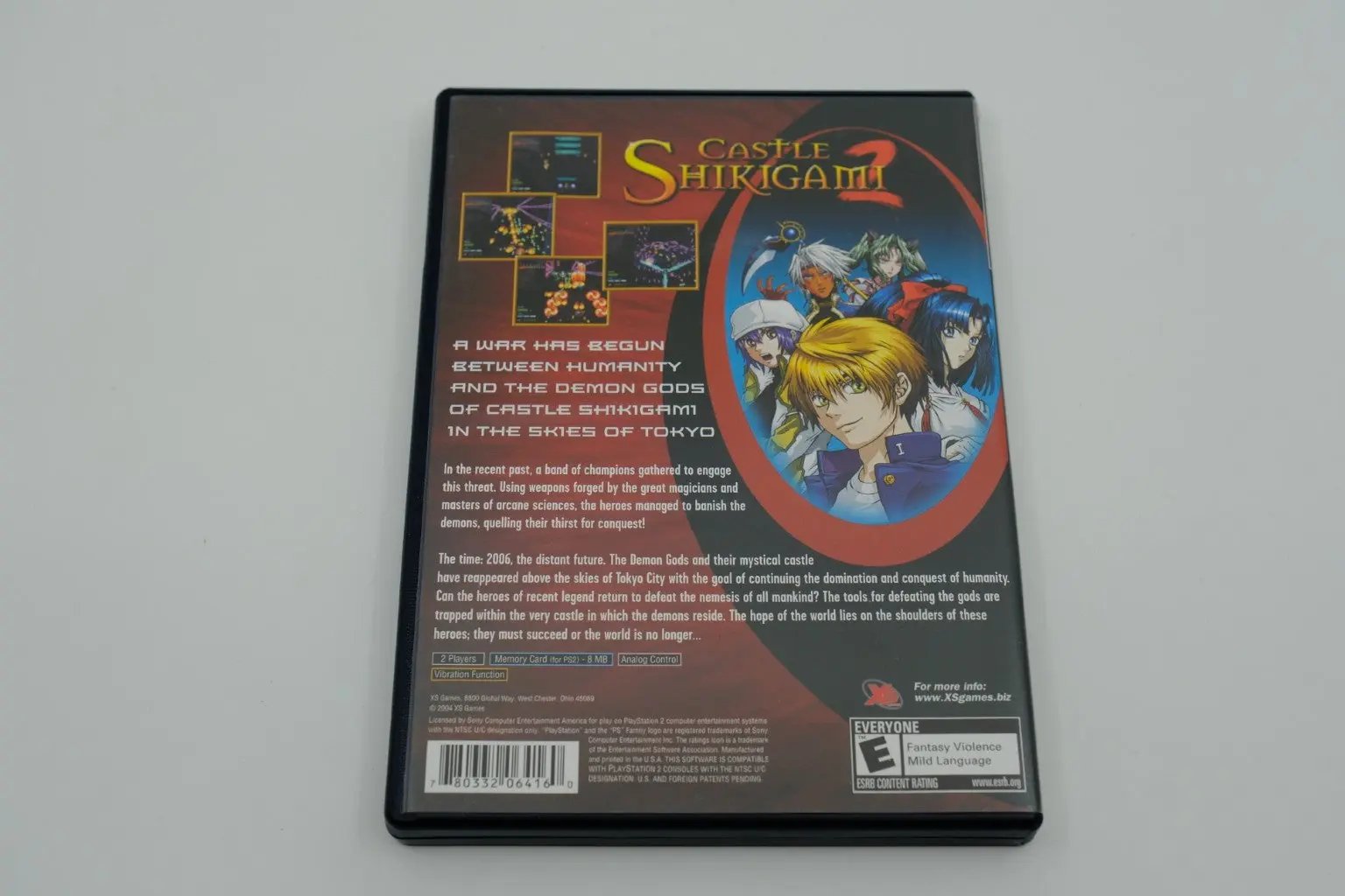 Castle Shikigami 2 Playstation 2 Complete RetroGate - Your Gateway to Classic Gaming